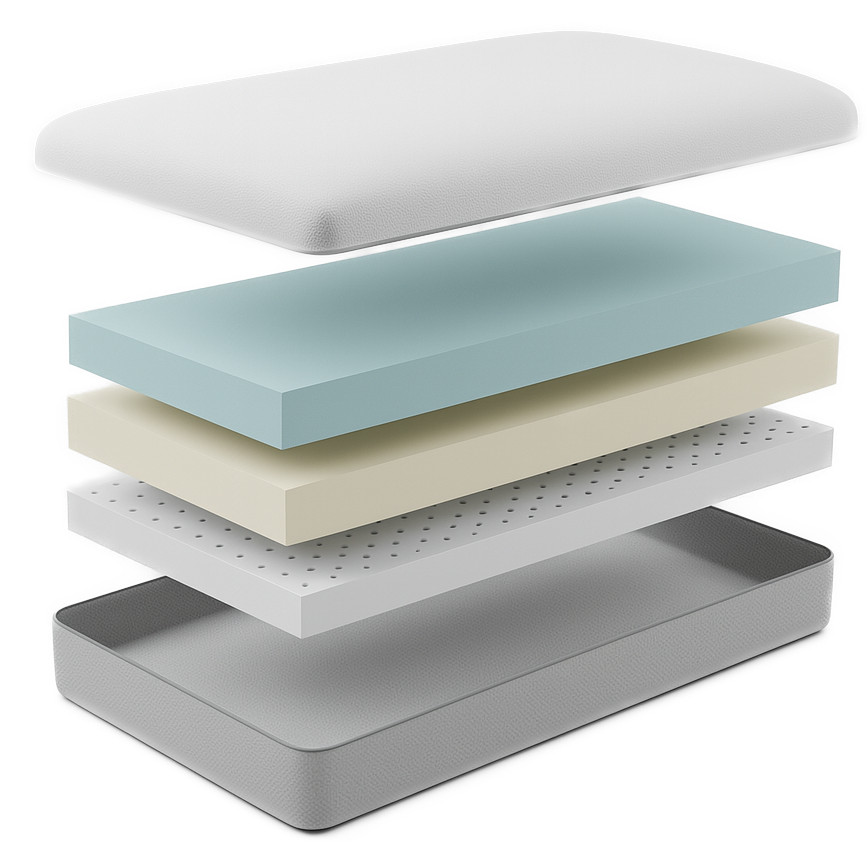 Adjustable Memory Foam Pillow